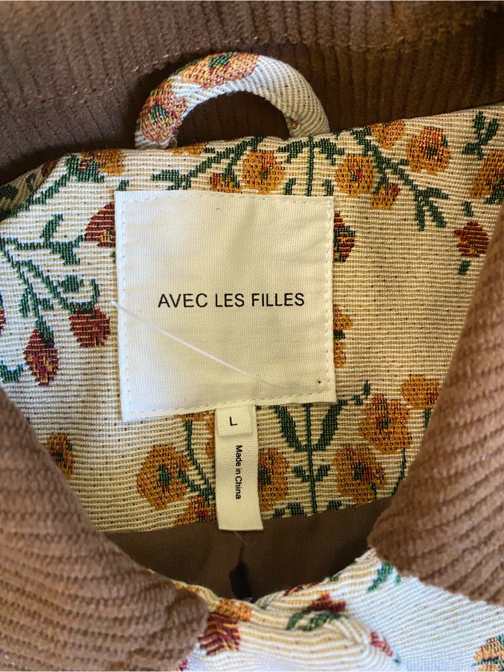 Avec Les Filles Floral Tapestry Barn Coat - Picture 5 of 7